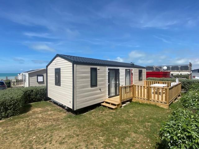 Chalet Bord De Mer Gouville-sur-Mer Exterior foto